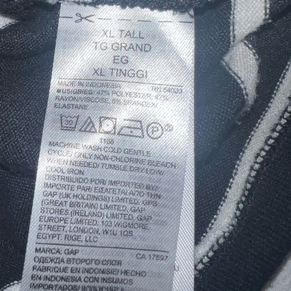 Gap: Long sleeve striped dress - Picture 4 of 5